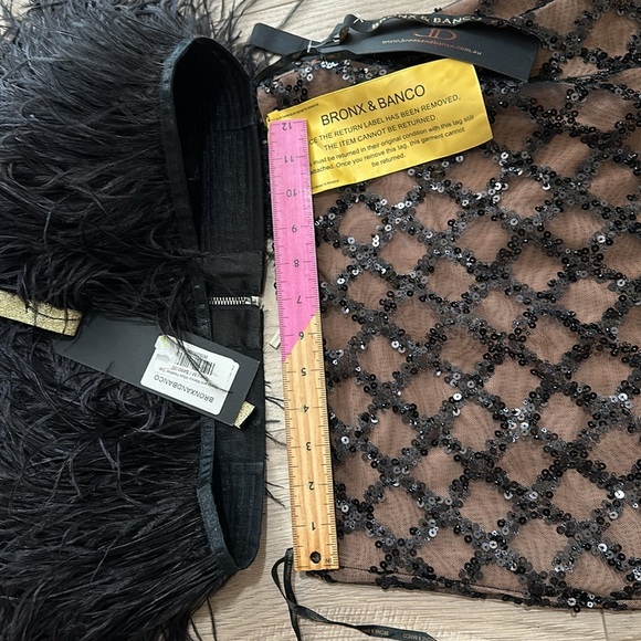 Bronx&Banco feather top and skirt - Picture 10 of 10